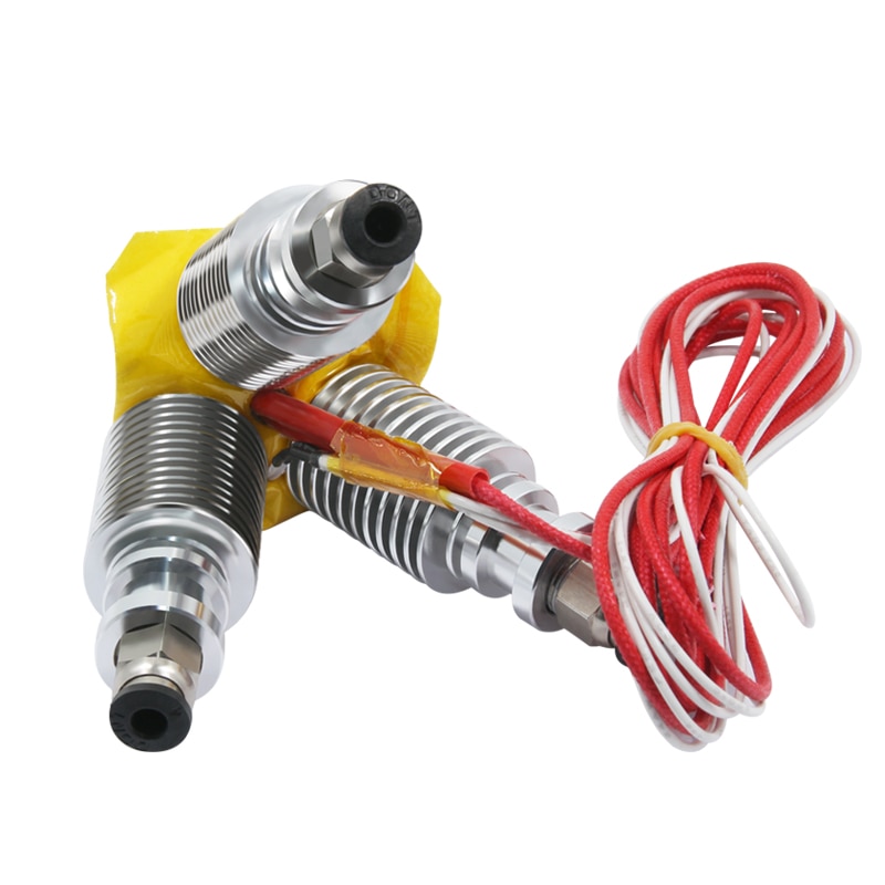 Kee Pang Brass Diamond Extruder Reprap Hotend 3D V6 heatsink 3 IN 1 OUT Multi Nozzle Extruder 3D printer kit for 1.75/0.4mm