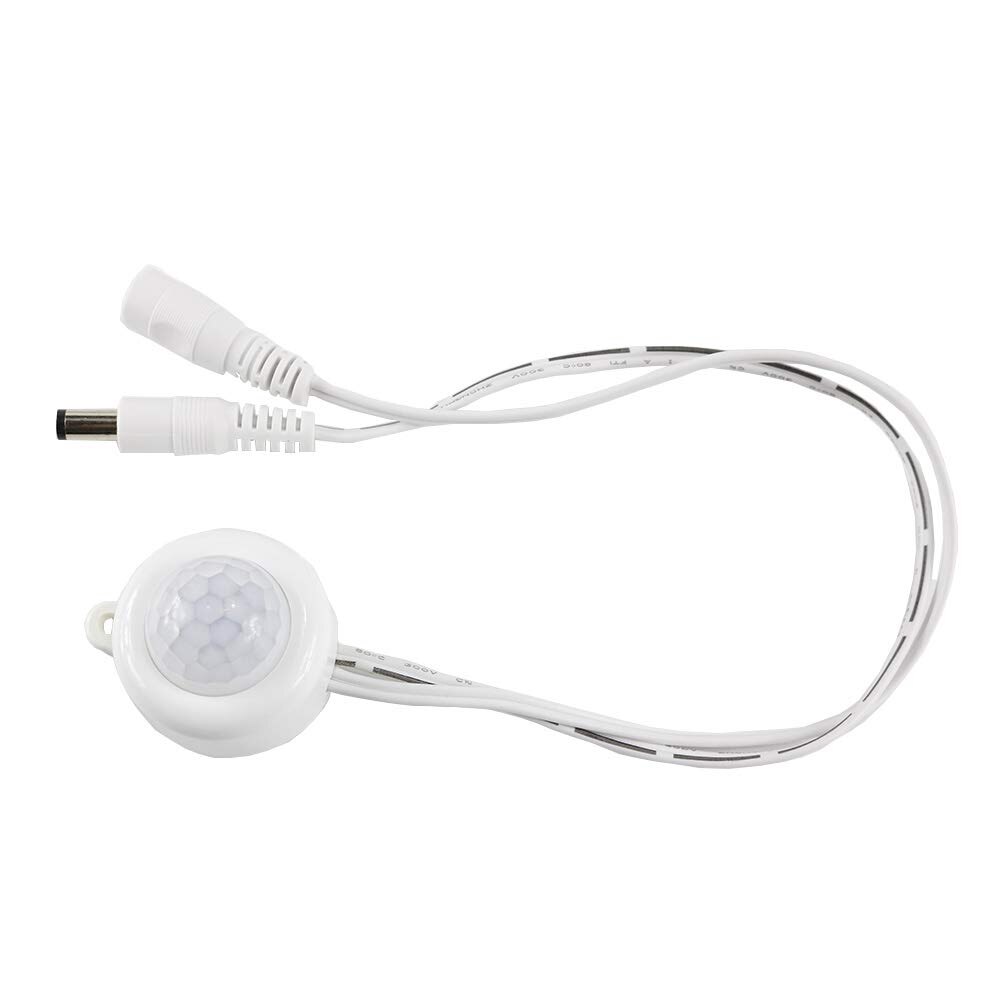 Dc 5-24 V/5A Met Plug Voor Led Strip Menselijk Lichaam Infrarood Pir Motion Sensor Switch Energie -Saving TDL-2025-B Plastic