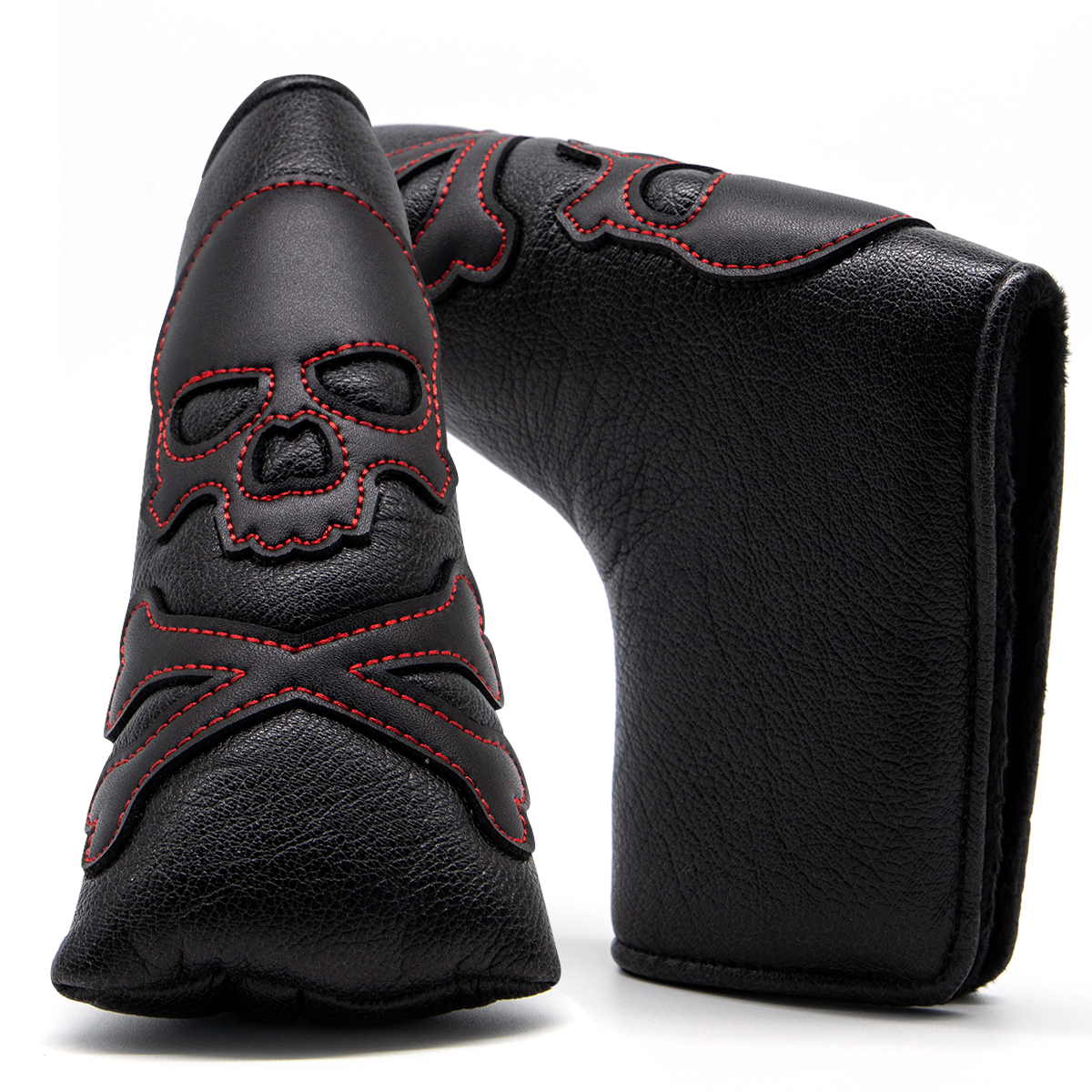Golf Blade Putter Cover USA Golf Club Head Covers for Putter Leather Blade Putter Headcover with Magnetic