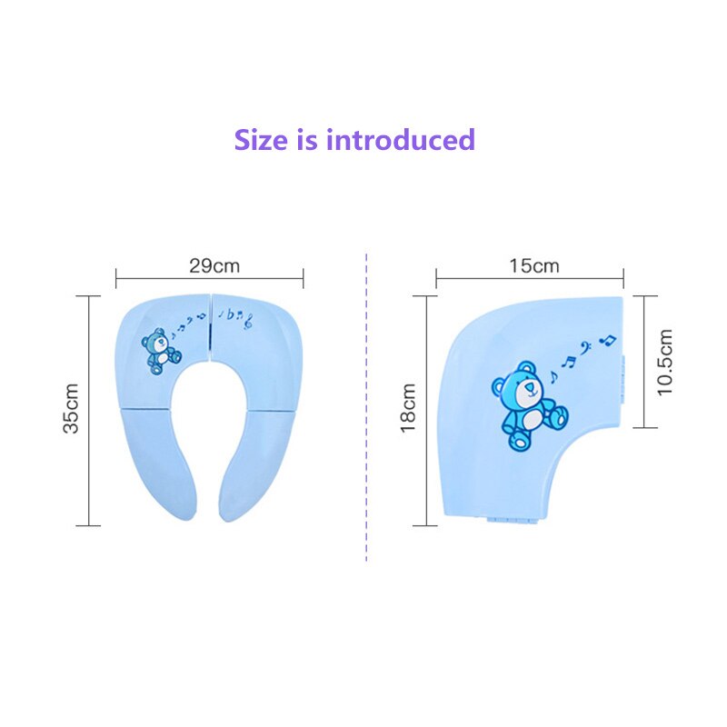 Baby Toilet Seat Cover Kids Reizen Vouwen Potje Seat Portable Toilet Training Stoelen Cover Infant Antislip Urinoir Kussen pot