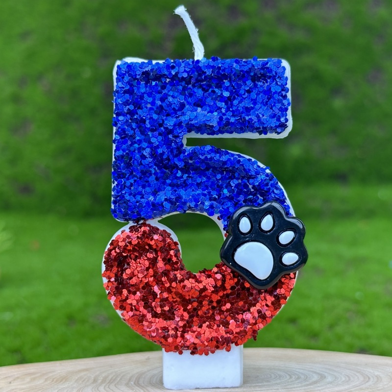 Blauw Nummer Sparkles Grappige Kaars Verjaardagskaars Herinneringen Rode Kaarsen En Accessoires Voor Kinderen Taartdecoratie Lampen Kaarsen: Fluorescerend Groen