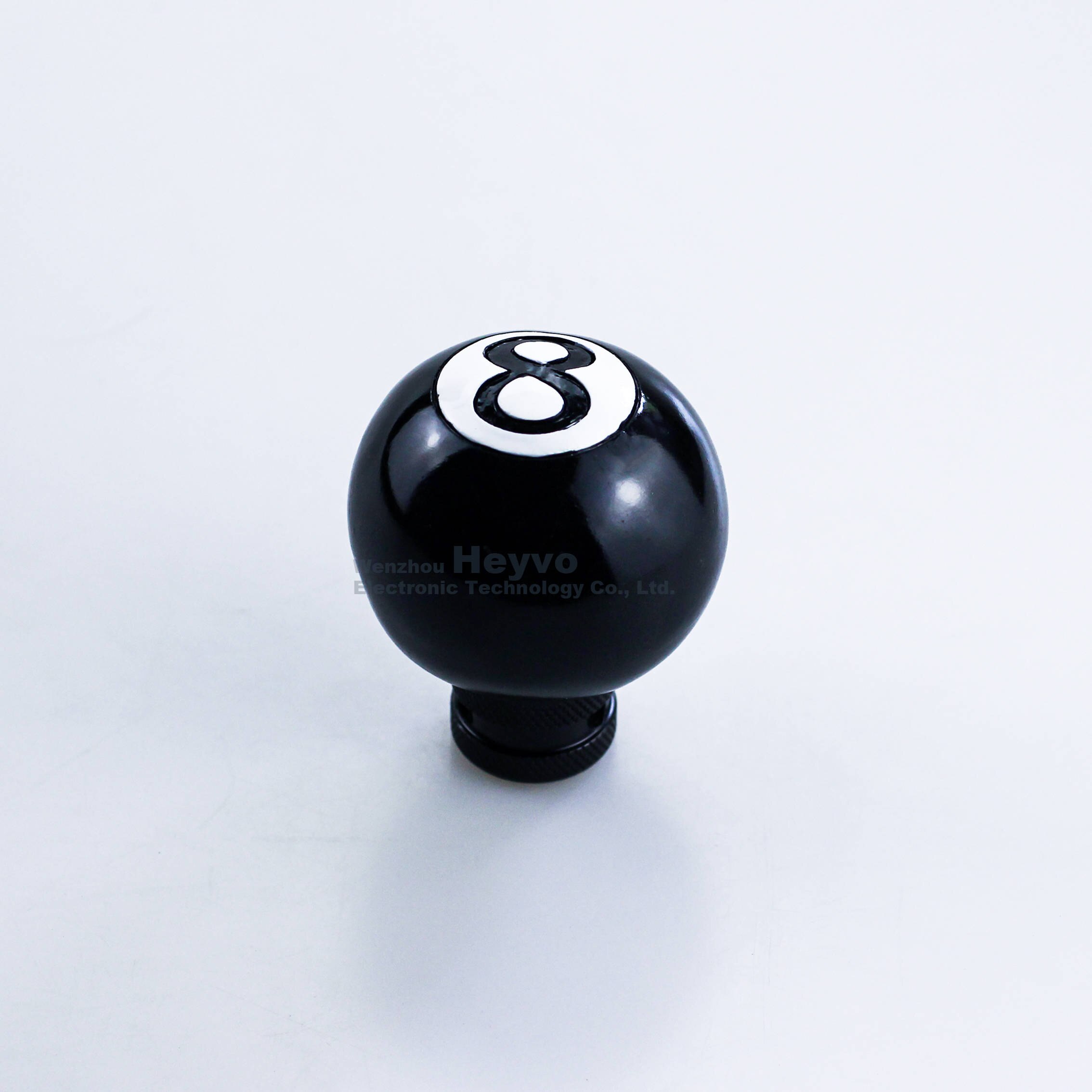 Black 8Gear Shift Knob Multiple Colour Car Gear Head Shift Knob Aluminum Material Handle For Most Vehicles Manual: Black