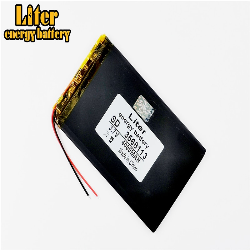 3,7 V 4000MAH 3568113 3570110 3570115 Lithium-polymer-Batterie mit schutz bord Für Tablet TALK7X Colorfly E708 Q2 BIN