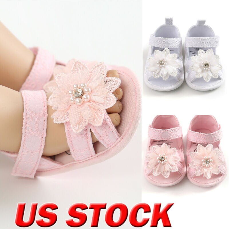 Girls cotton shoes slippers sandals trainers baby kids toddler newborn Shoes US