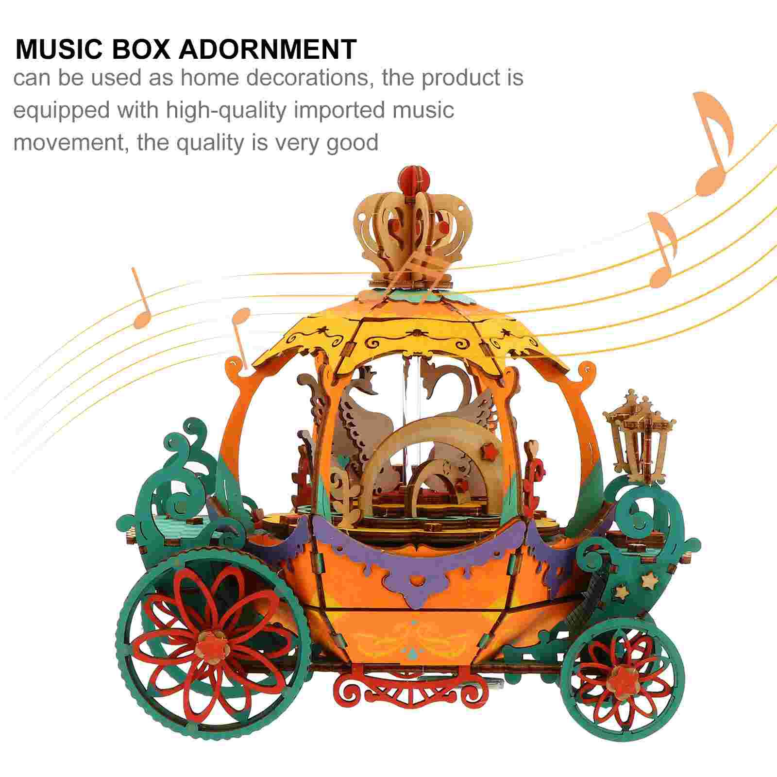 1Pc DIY Assemble Box Practical Desktop Ornament for Mall