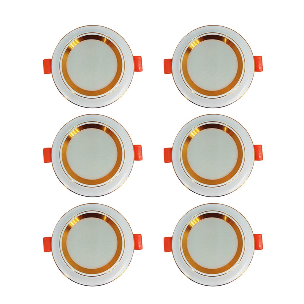 Dimmable Recessed LED Ceiling Light 220-240V Golden