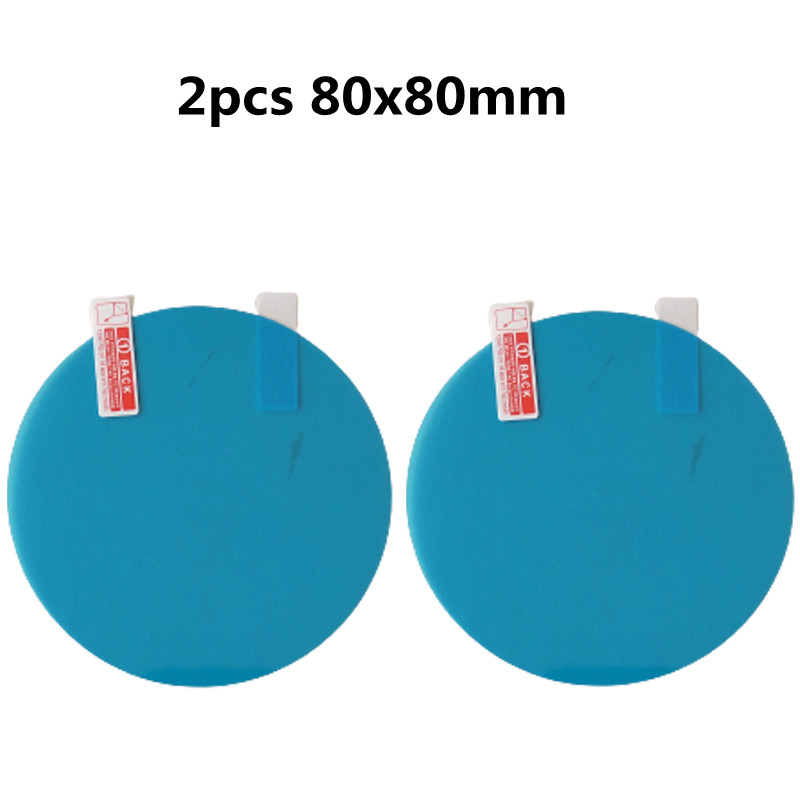 2/4/8 pezzi specchietto retrovisore laterale per auto pellicola antiappannamento impermeabile pellicola per vetri per finestrini laterali può proteggere la tua visione guida nei giorni di pioggia