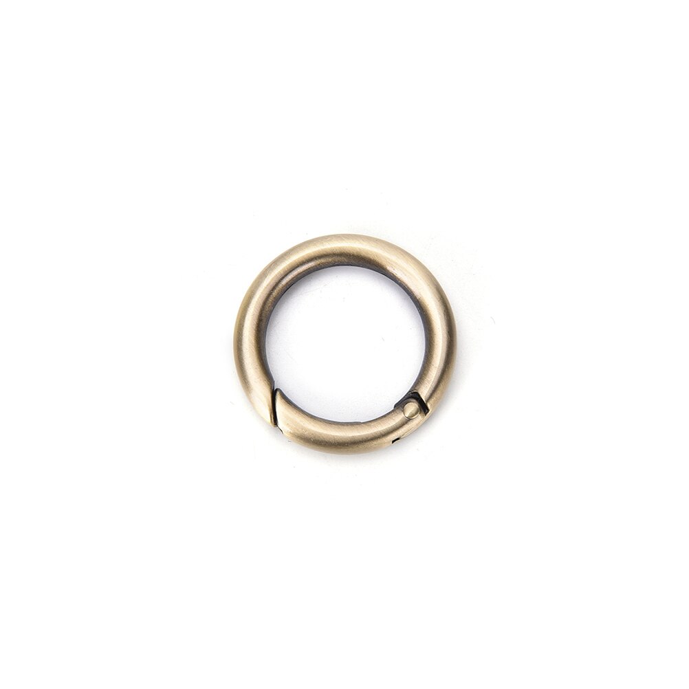 1 stk rund karabinkrok snap clip trigger fjær nøkkelring bucklespring o ring bag hook o ring for bags diy bag accessories: 5