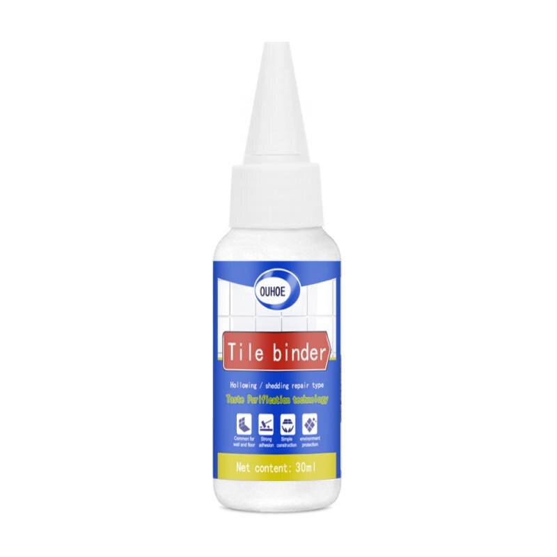 30/50ml Multi-use Tile Repair adhesive Glue Easy Bonded Heavy Duty Tile Glue Tile Loose Repair Adhesive renovations Home: 30ml