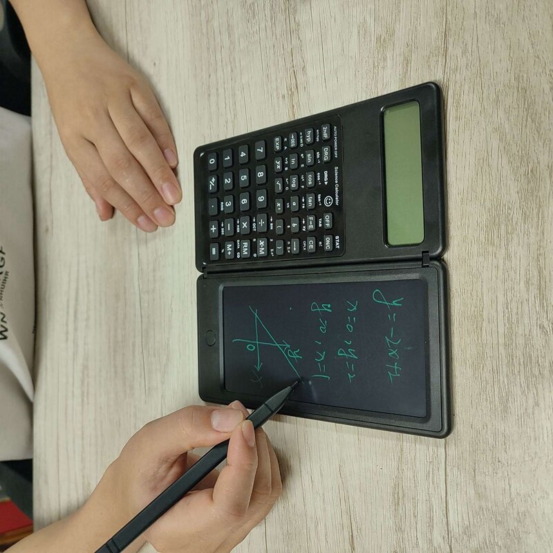 6 Inch LCD Handwriting Board Scientific Function Calculator Handwriting Board Calculator