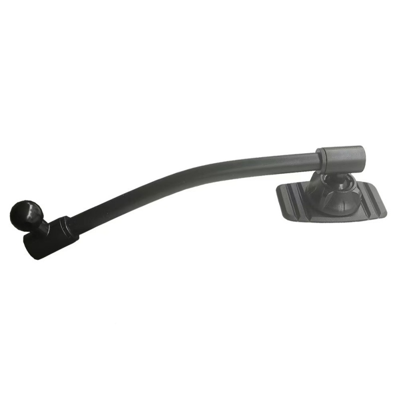 Soporte para teléfono con cabeza de bola de 17MM, brazo largo para parabrisas, tablero magnético, soporte para coche, base de montaje para teléfono móvil