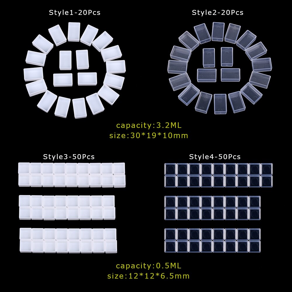 0.5/3.2Ml Kunstenaars Lege Aquarel Verf Pannen Blikken Doos Palet Schilderen Opslag Professionele Verf Case Art Palet Levert
