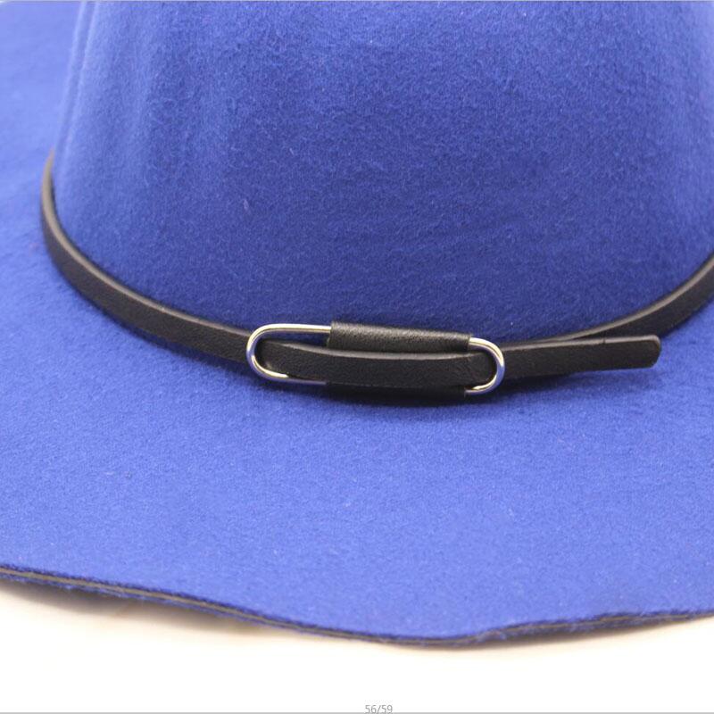 Kvinder vinter klassisk retro damer fedora jazz bredbånd bomuld søde toppe jule top forældre-barn kasket solhat