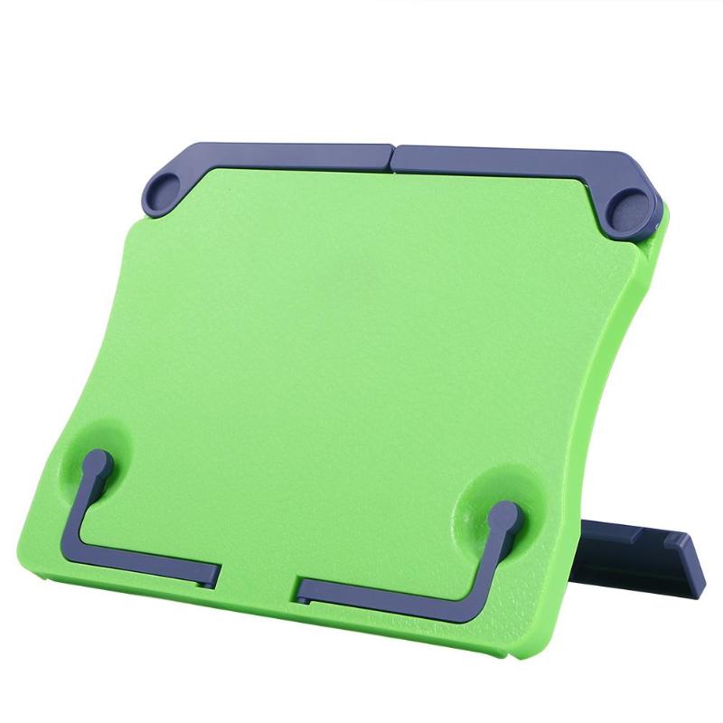 Bærbar bogstøtte stativ læsebog stativ bøger opskrift hylde foldeholder organizer til musik partitur opskrift tablet bogholder: B