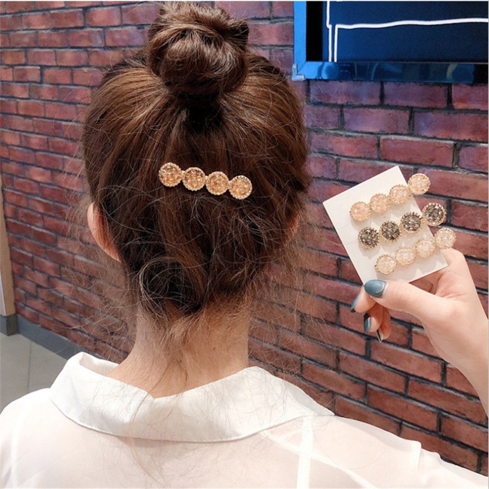 Macaron pearl hårspænde piger snap hair hårspænde pind hårnål hår styling tilbehør til kvinder piger kvinder