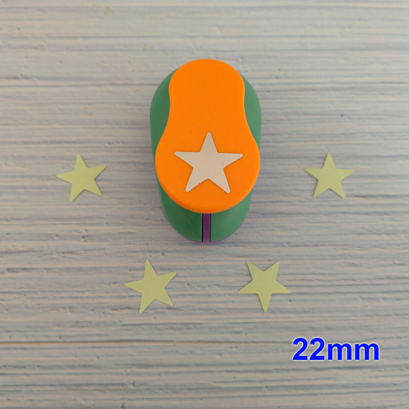 1pc 3" 2" 1.5" 1" Star Shape Craft Hole Punch Paper Cutter Scrapbooking School Puncher EVA Embossing Tool: Lavender