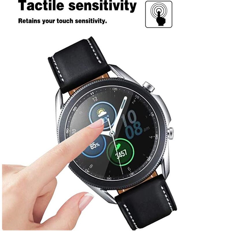 Verre trempé pour Samsung Galaxy montre 3 41mm 45mm HD anti-rayures protection d'écran pour Samsung Galaxy montre 3 couverture