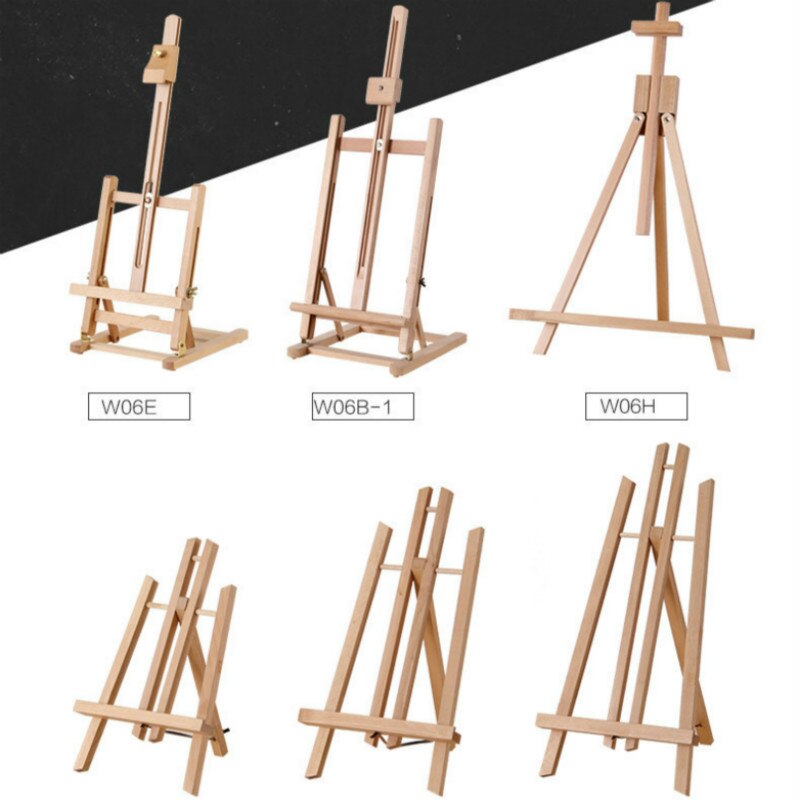 Mini bord staffli caballete de pintura trä konstnär oljefärg staffli stativ konst tillbehör för konstnär akvarell målarbord lienzo