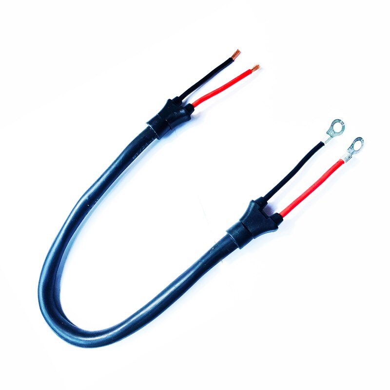 Bipolar power docking connection cable