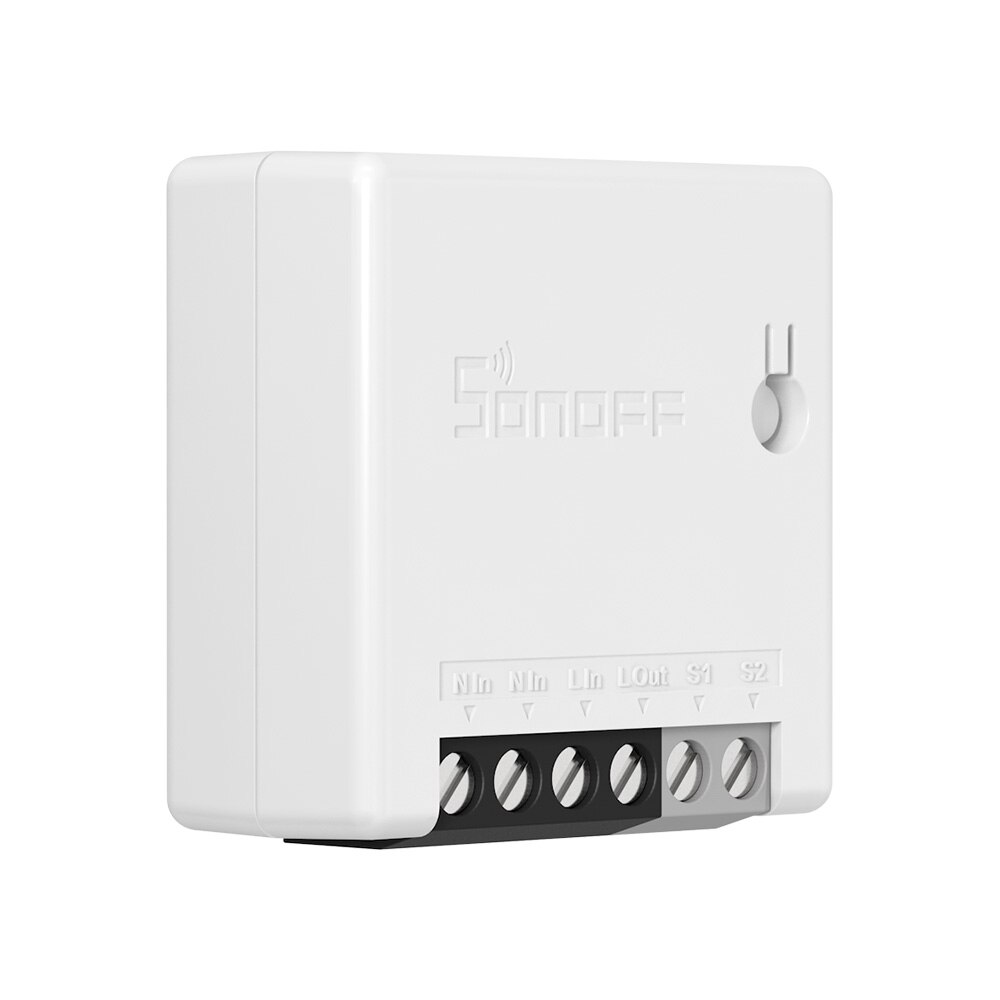 Sonoff zigbee zbmini diy smart switch relæ breaker smart home modul mini tovejs switch stemmestyring via ewelink alexa google