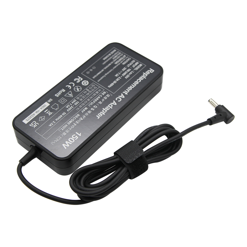 20v 2.4a 7,5 w 150*6.0mm Ladegerät AC Notebook Laptop Adapter für Asus Rog FX95D VX60G TuF Gaming A15 FX506lu FX705G FX86FE T9750