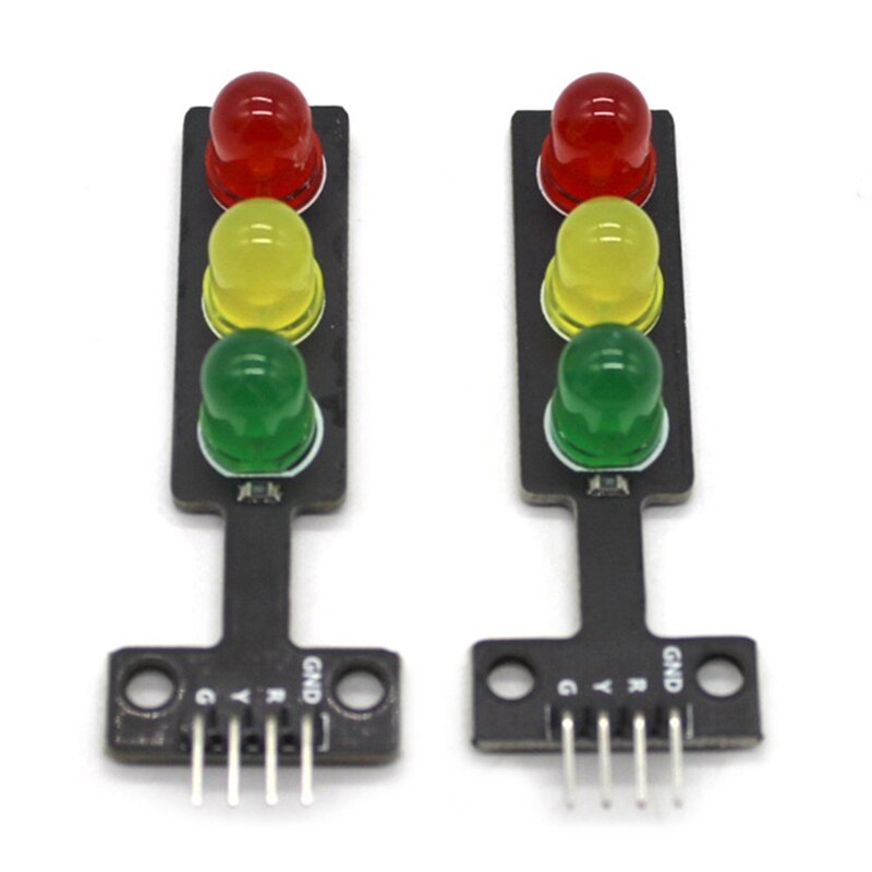 Led Traffic Light Module 5V Digital Signal Output Ordinary Brightness 3 Light Separate Control