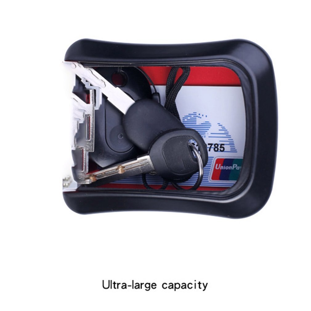 Convenient 4 Digit Wall-mounted Curved Key Card Password Box Master Key Box Password Lock Decorated Cipher Key Box