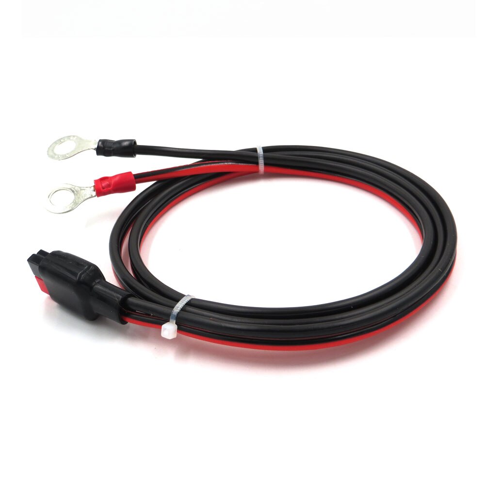 1ft 3ft 6ft Stecker PP30 30A 600V Verlängern kabel Solar- kabel Verbinden mit M8 Terminal Ring Batterie schleppen Bolzen Tab