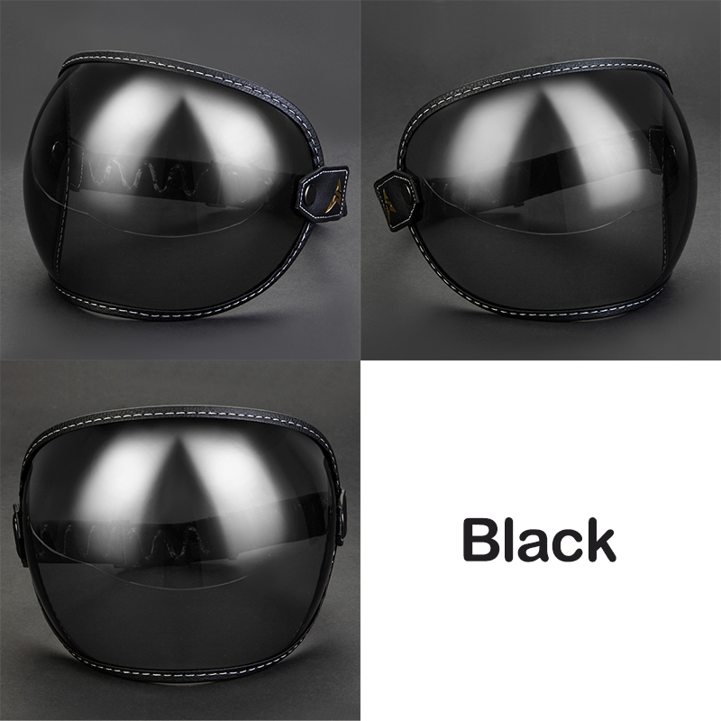 Universele motorhelm Bubble Shield vizierlens zonnebril brilaccessoires passen op alle vintage retro open halve helmen