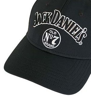 Jack Daniel's Old No.7 cappellino da Baseball ricamato nero regolabile con cappuccio snapback