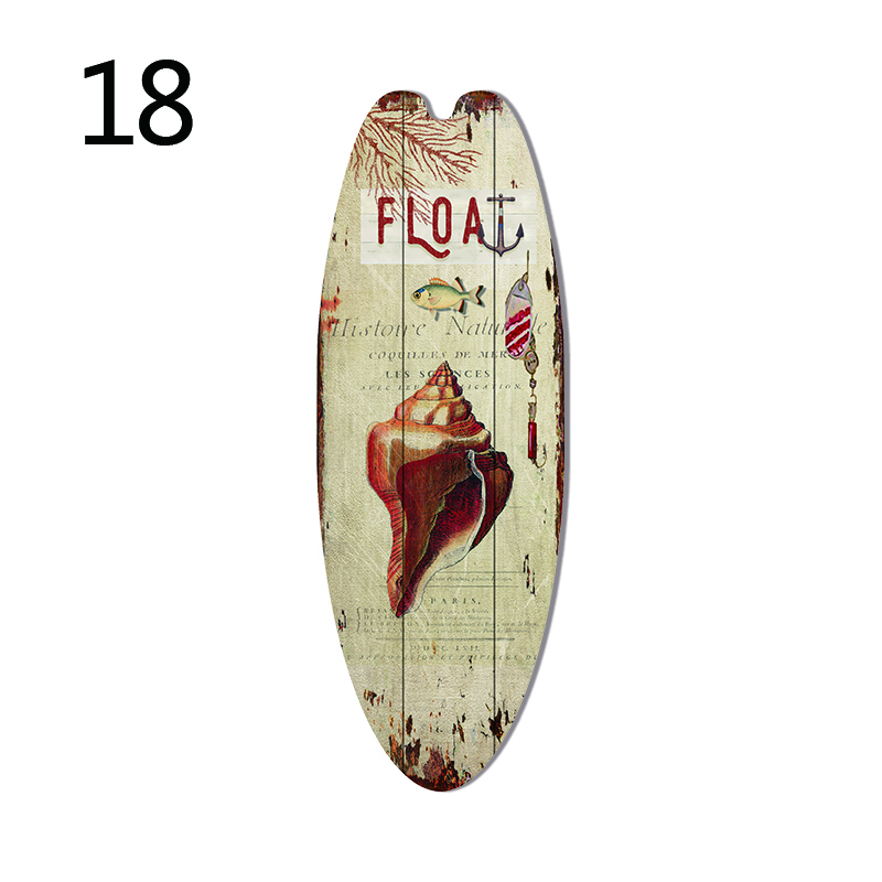 Mini kleine surfplank muur hangende houten bord strand decor tropische bar muur decor Welkom bij paradijs deurbord voor thuiskamer