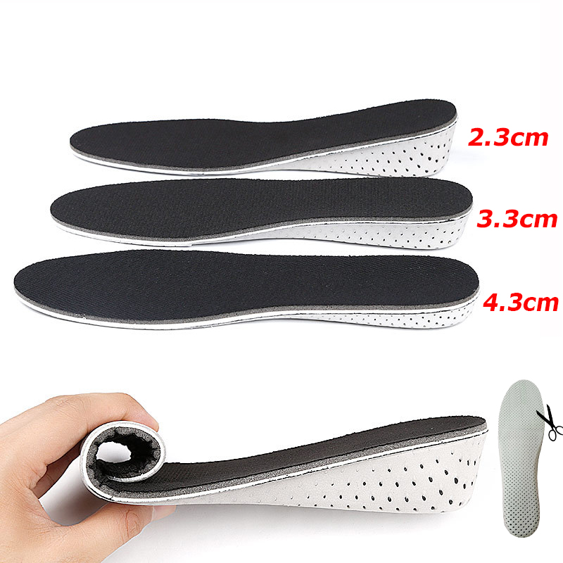 Semelles intérieures invisibles rehaussantes pour chaussures, rehausseur réglable pour chaussures, coussin de talon, rehausseur