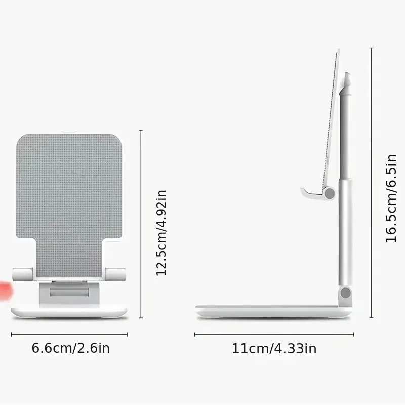 Universal Portable Mobile Phone Holders Tablet Stand Angle Height Adjustable Phone Stand Foldable Cell Tablet Stand for Desk