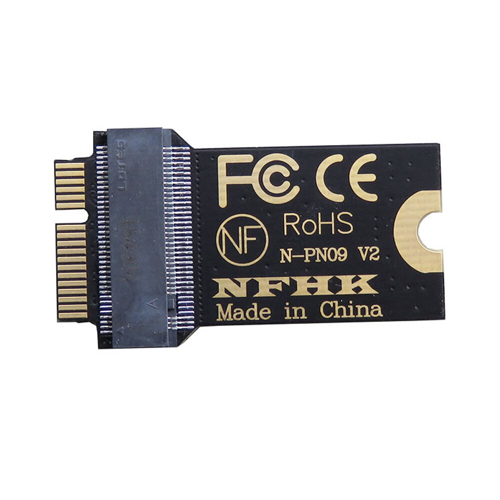 Connecteur adaptateur WiFi sans fil, 2230 M.2, clé A + E, adaptateur de carte Riser pour Macbook Air –