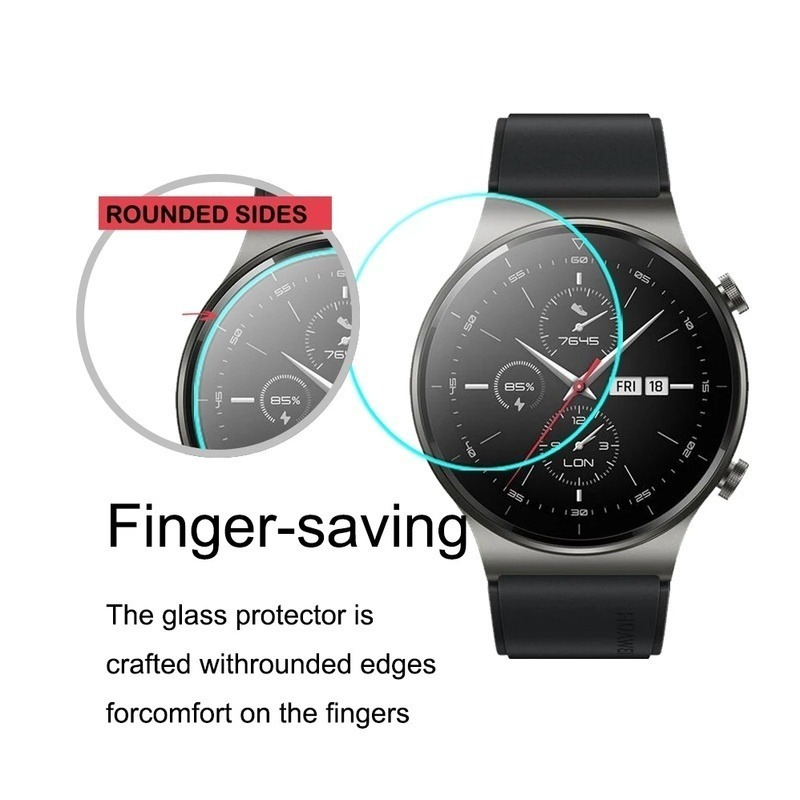 Vetro temperato per Huawei Watch GT 2 3 GT2 GT3 Pro 46mm GT Runner Smartwatch HD Protezione schermo trasparente Pellicola antideflagrante