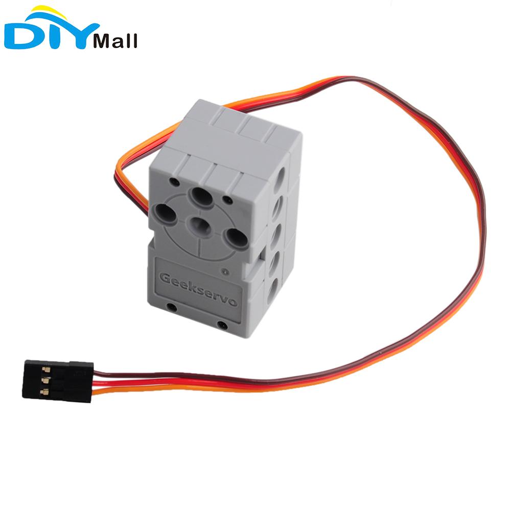 360° 2KG Grey Servo Motor Remote Control Models Parts for Geekservo Geek Servo Micro:bit Raspberry Pi