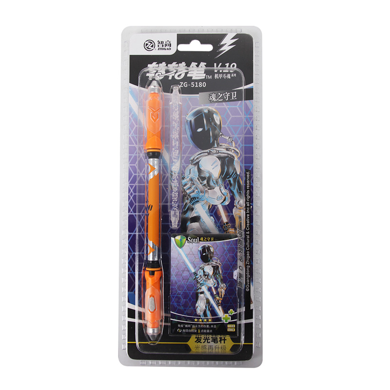Fidget pen, coole 0,5 mm balpen, leuke stressverlichtende multifunctionele schrijfpen, creatief cadeau voor volwassenen of vrienden (zilver