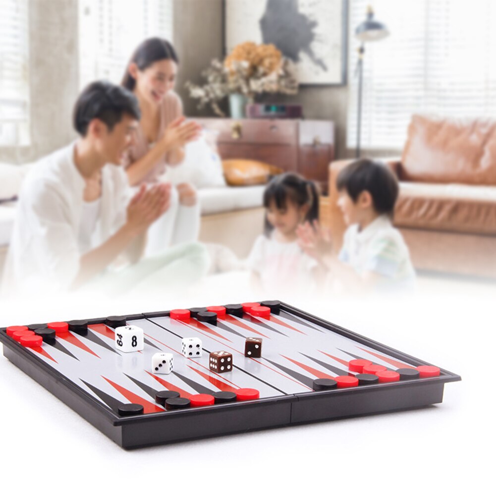 Mit Klapp Kasten Hause Logische Denken Bord Spiel Reise Schule Erwachsene freundlicher freundlicher Studie Backgammon Intellekt Entwickeln