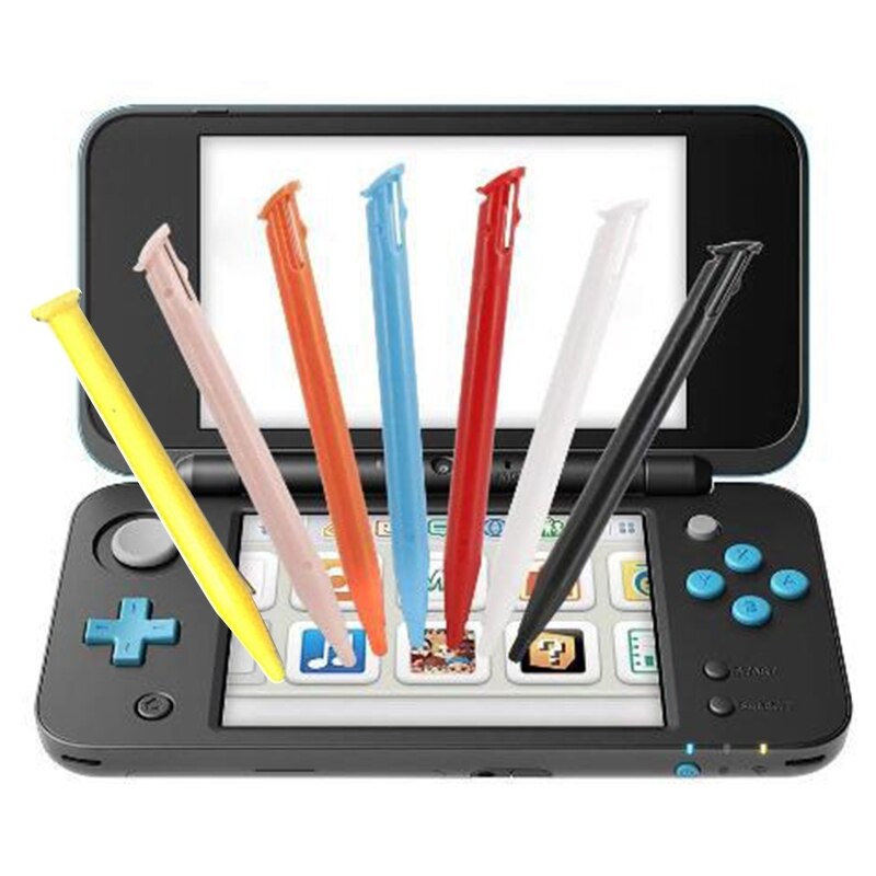 5Pcs/set Game Console Screen Touch Pen Plastic Stylus for 2DS LL/XL Game Console Replacement Pen Plastic Touch Screen