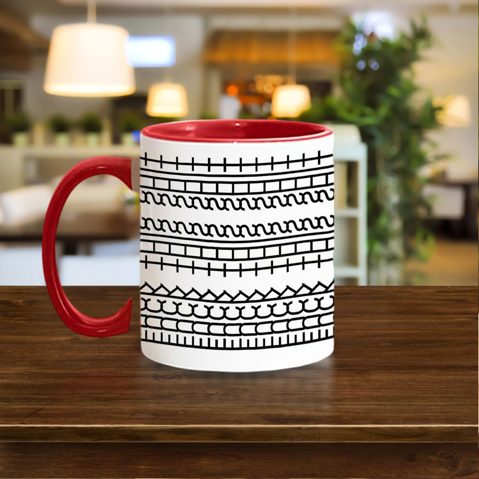 High-end Coffee Mugs Hiddens Message Mug Microwave-Safe Drinkware Ergonomic Handle Ceramic Kitchen Hidden Message Coffee 330ML