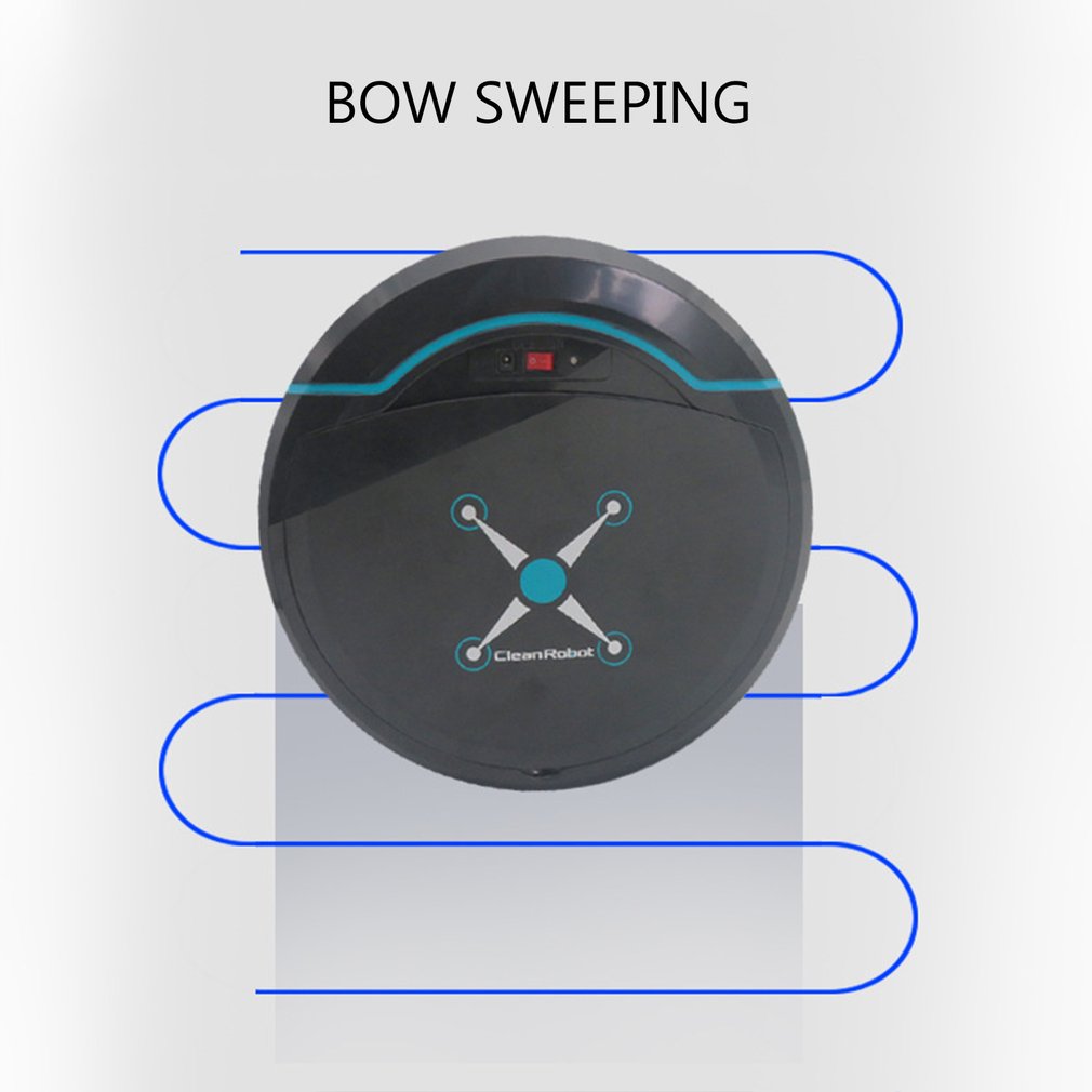 Rechargeable Auto Cleaning Robot Smart Sweeping Robot Floor Dirt Dust Hair Automatic Cleaner For Home Electric Vacuum Cleaners