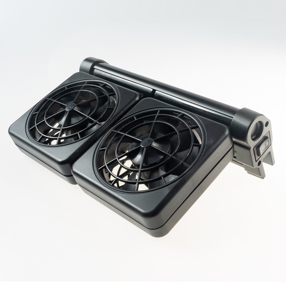Aquarium Lüfter 100-240V Wasser Kühler für Aquarium Wasser Kühler Kühlung für Aquarium Garnelen/Gepflanzt zubehör Liefert: 2-Fan Slow I Fast / BS I UK Plug