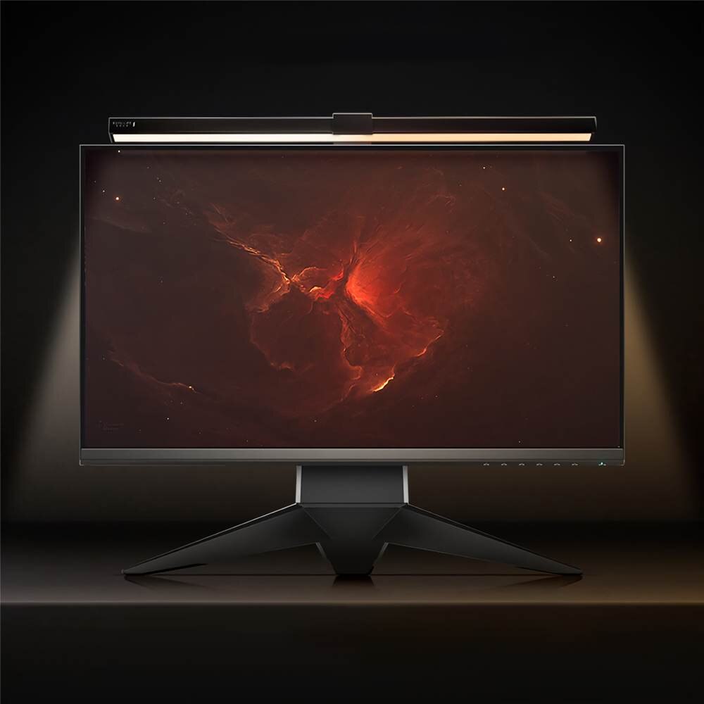 Type-C Adjustable Screen Intelligent Hanging Lamp Anti-skid 450Lux LED Computer Light Eye Protection Screen Hanging Lamp