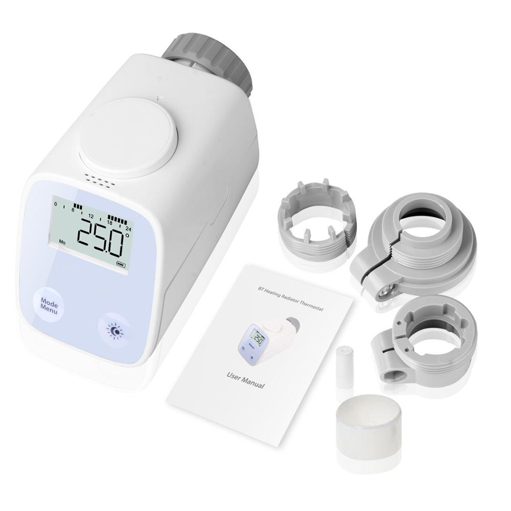 Tuya Zigbee Heating Radiator Temperature-Controller Radiator Valve Programmable Thermostatic Actuator Tuya