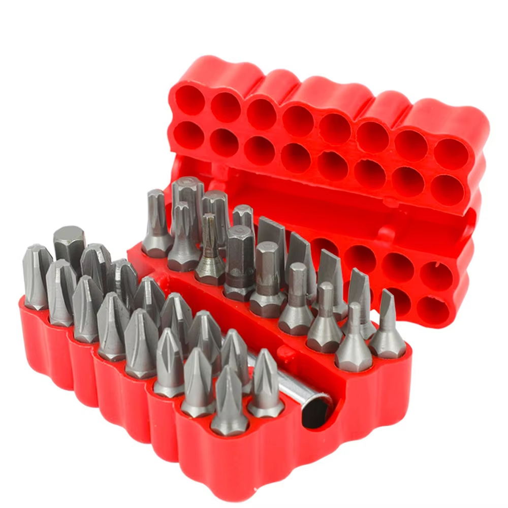 10Pcs 50Mm Slotted Schroevendraaier Bits Set Magnetische Platte Kop 1/4 Inch Hex Schacht Legering Staal H6.3*50*SL4mm