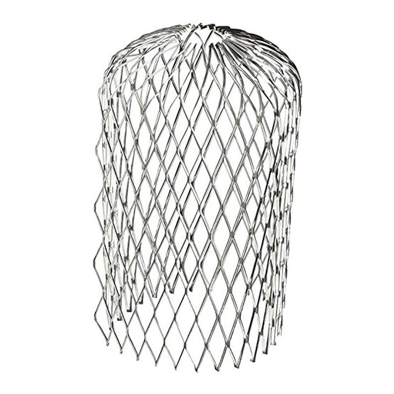 Durable Gutter Guard Downspouts Filter Strainer Preventing Leaf Debris Branches Roof Moss From Clogging The Pipes: Default Title
