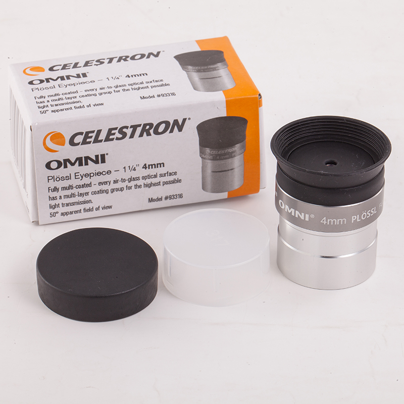 Ocular Celestron OMNI, accesorio para telescopio astronómico, campo de visión de 52 grados, ocular de 4 mm, 6 mm, 9 mm, 12 mm, 15 mm, 32 mm, 40 mm: Beige