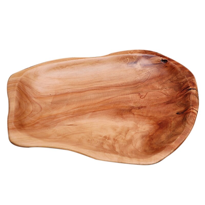 Holz Obst Schüssel Lagerung Körbe Für Brot Obst Snacks Einzigartige Unregelmäßigen Holz Obstschale Kunst Dekor Für Wohnzimmer: B
