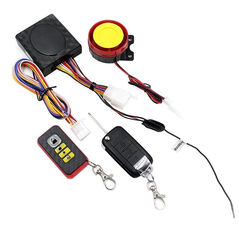 Universal 12V Motorcycle Anti-theft Security Alarm System