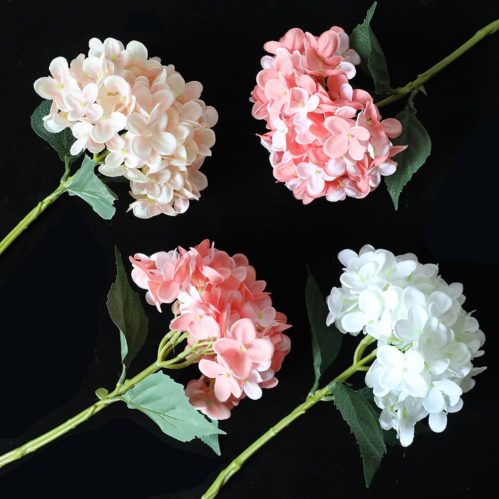 1 bukett bryllup kunstig peon hortensia familie bryllup bursdag år valentinsdag dekorasjon
